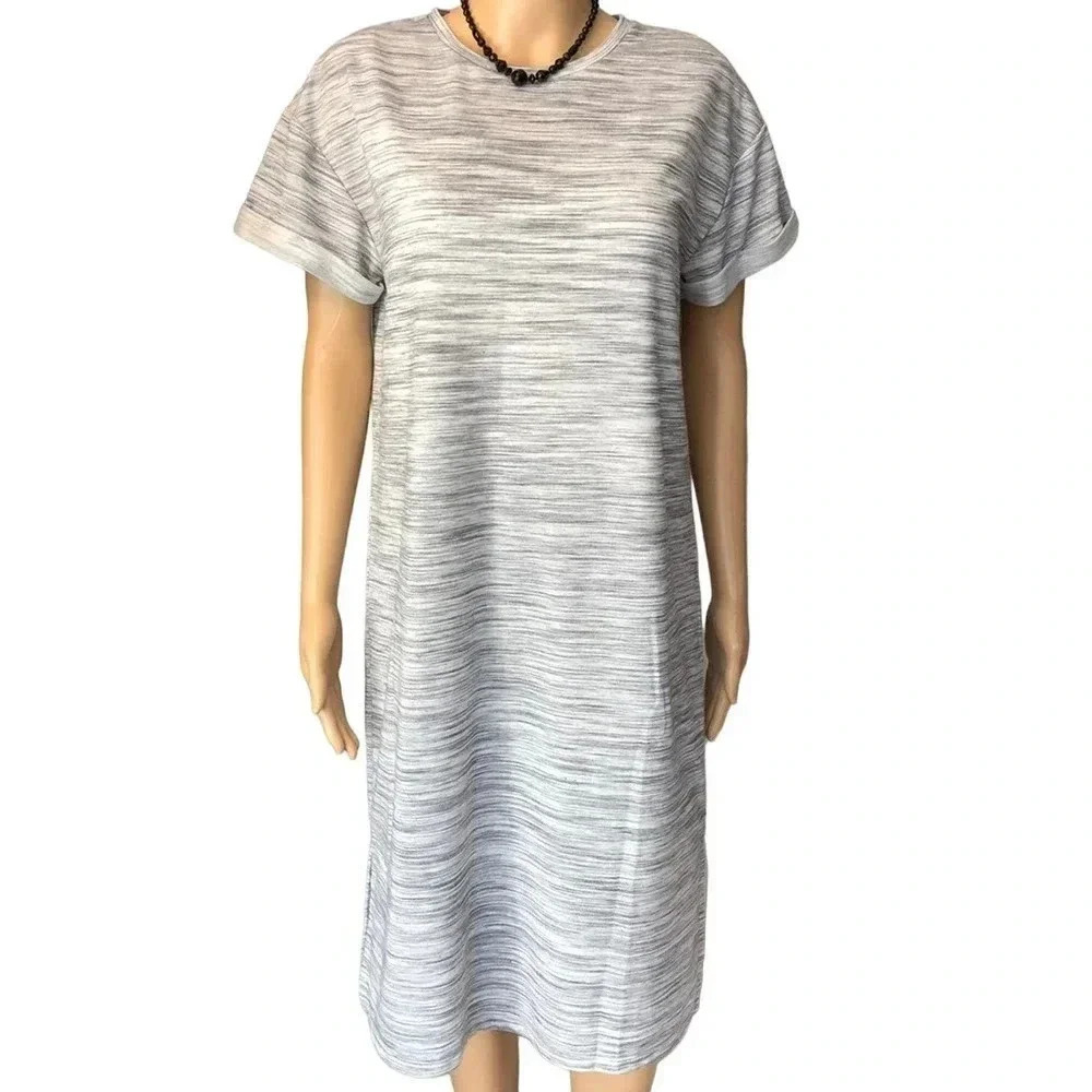 West loop Comfortable Summer Shirtdress Women Size L